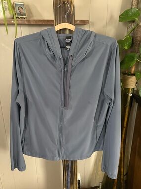 Victoria Sport Slate Blue Hooded Jacket